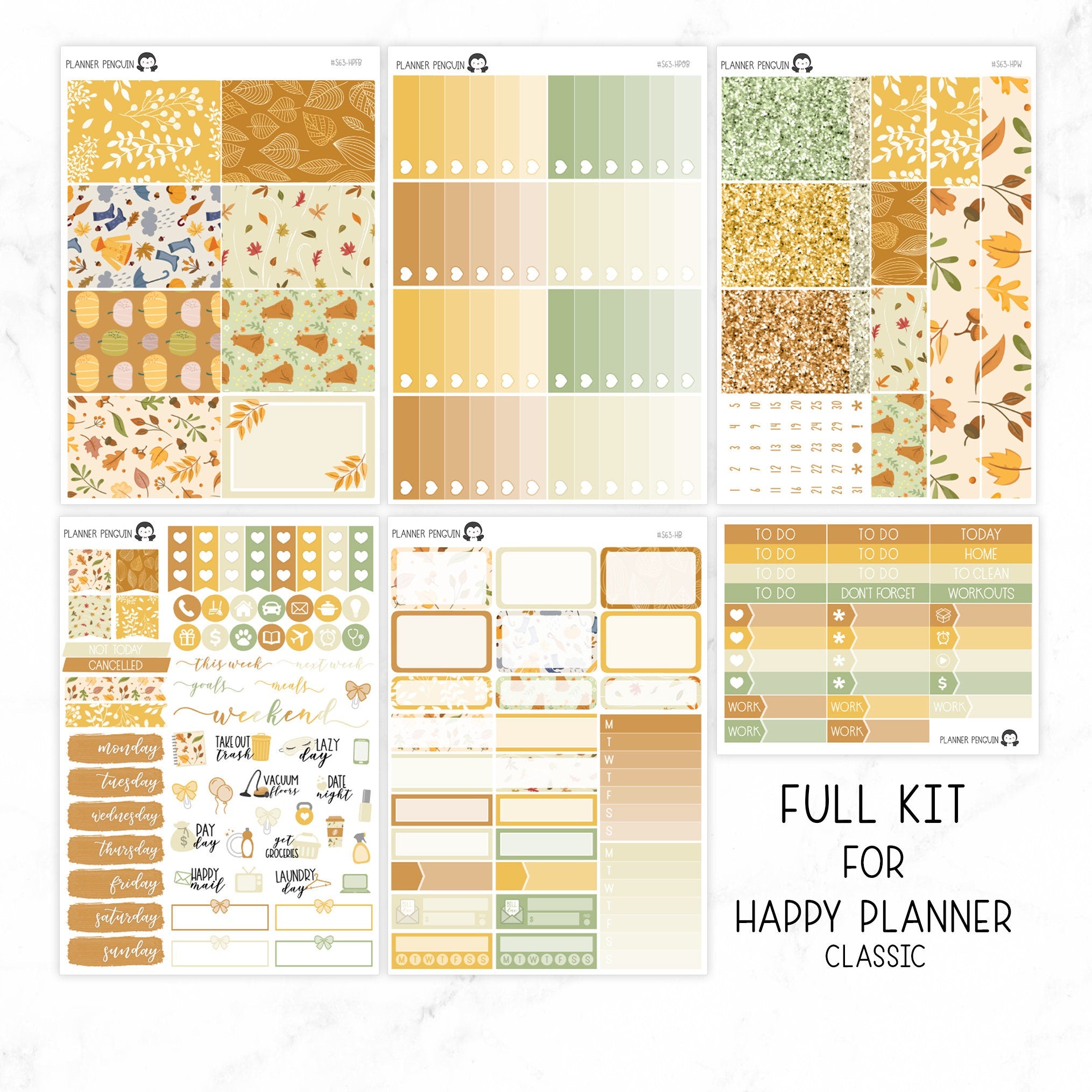 Autumn Breeze Weekly Kit