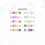 Hobonichi Cousin A5 Date CoverStickers// #HC-DC