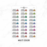 Car Payment - Icon Script Stickers