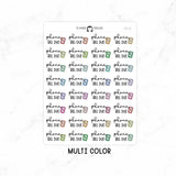 Phone Bill Due - Icon Script Stickers