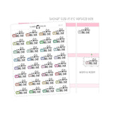 Cable Bill Due - Icon Script Stickers