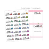 Car Insurance - Icon Script Stickers