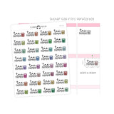 Tax Payment - Icon Script Stickers