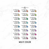 Mortgage Payment - Icon Script Stickers