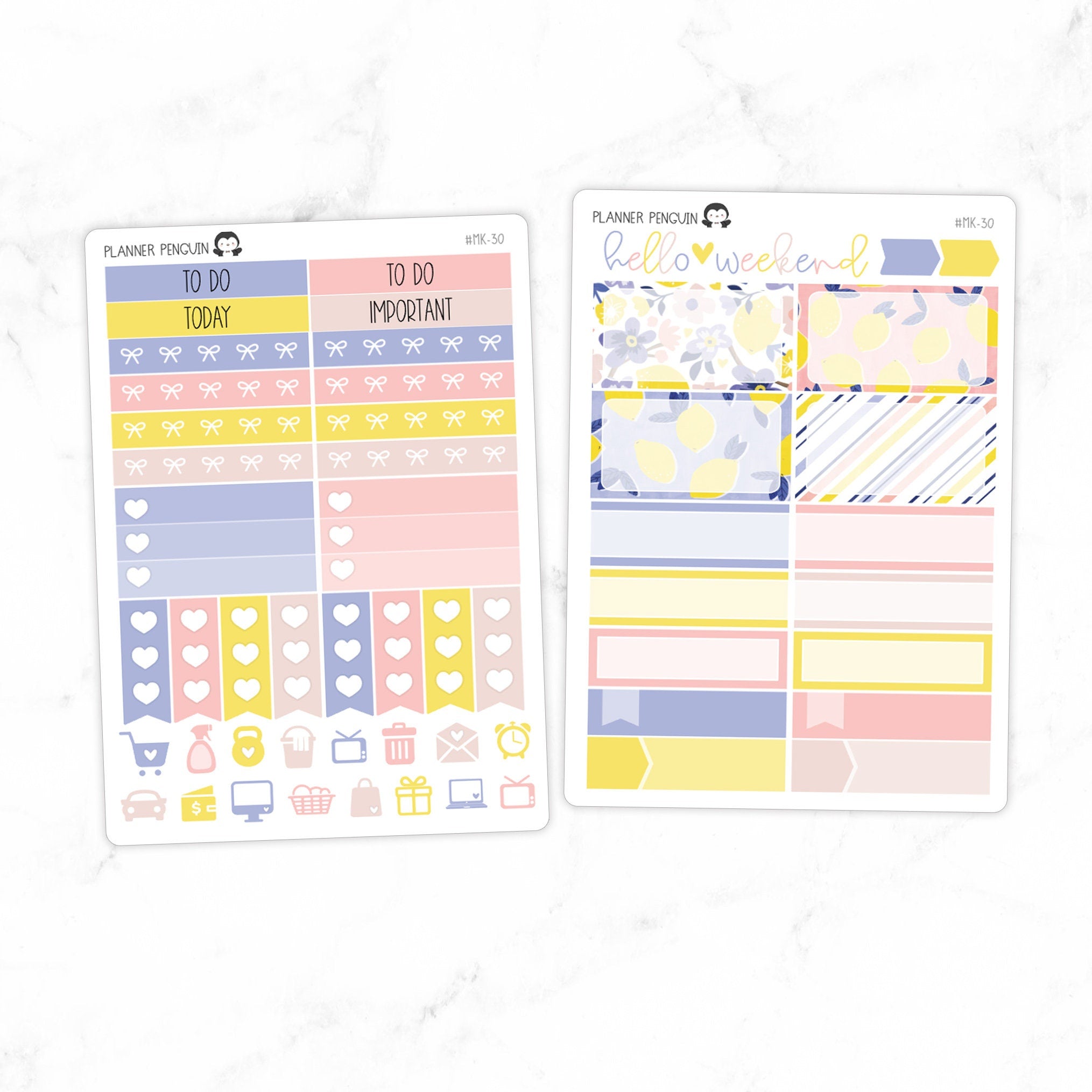 Lemon Twist Mini Weekly B6 Kit