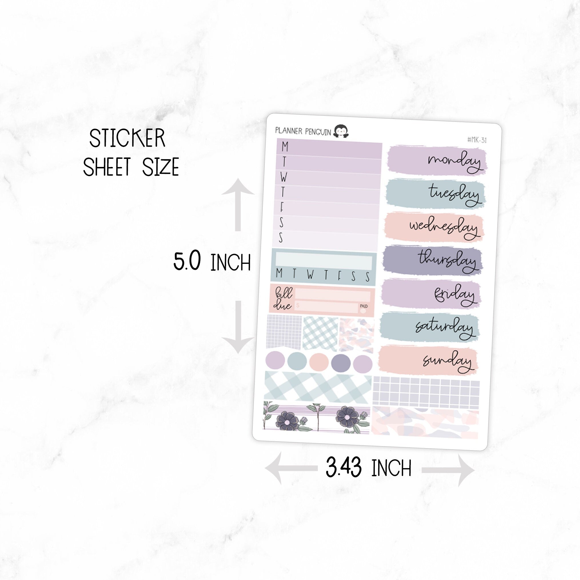 Country Farm Mini Weekly B6 Kit