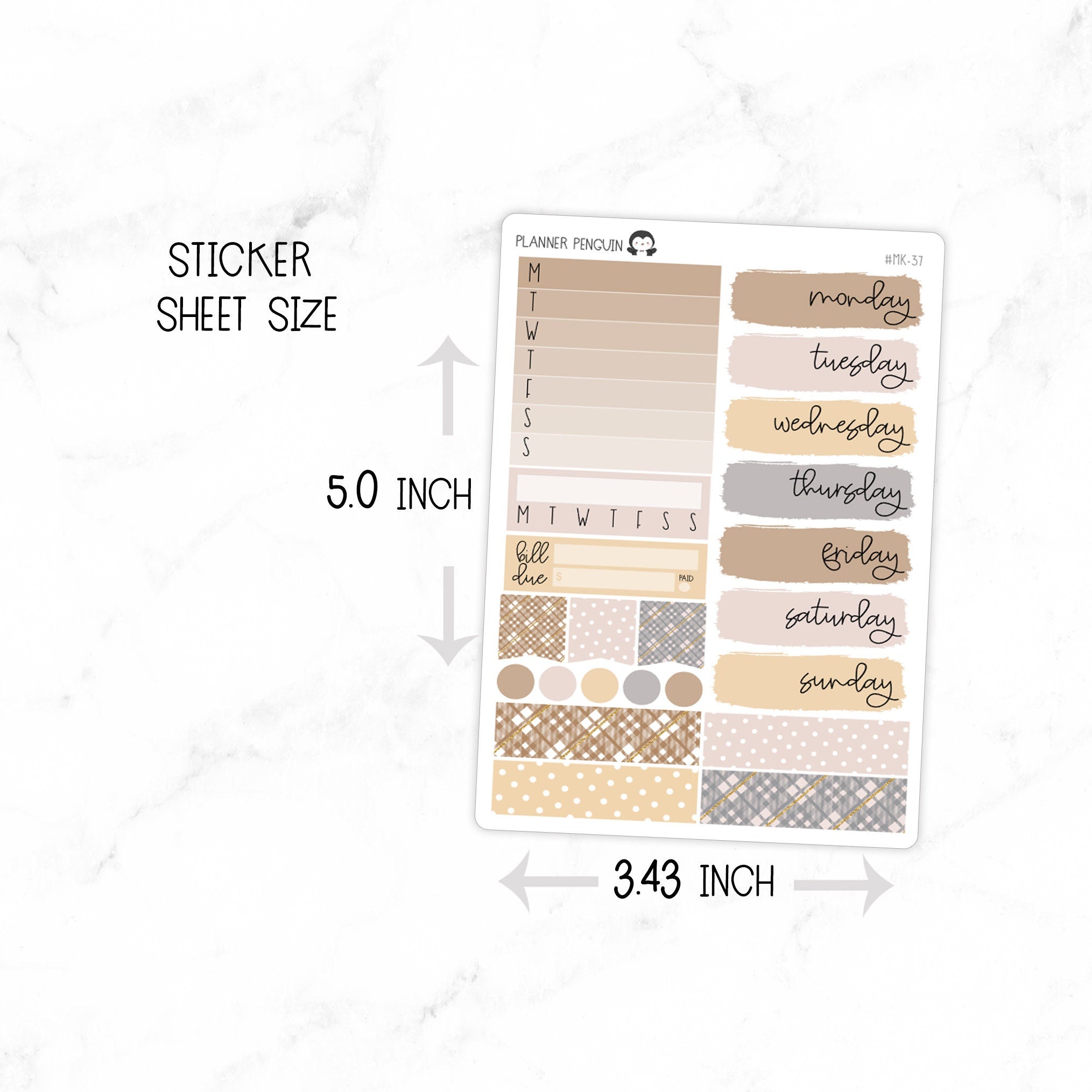 Hello Fall Mini Weekly B6 Kit