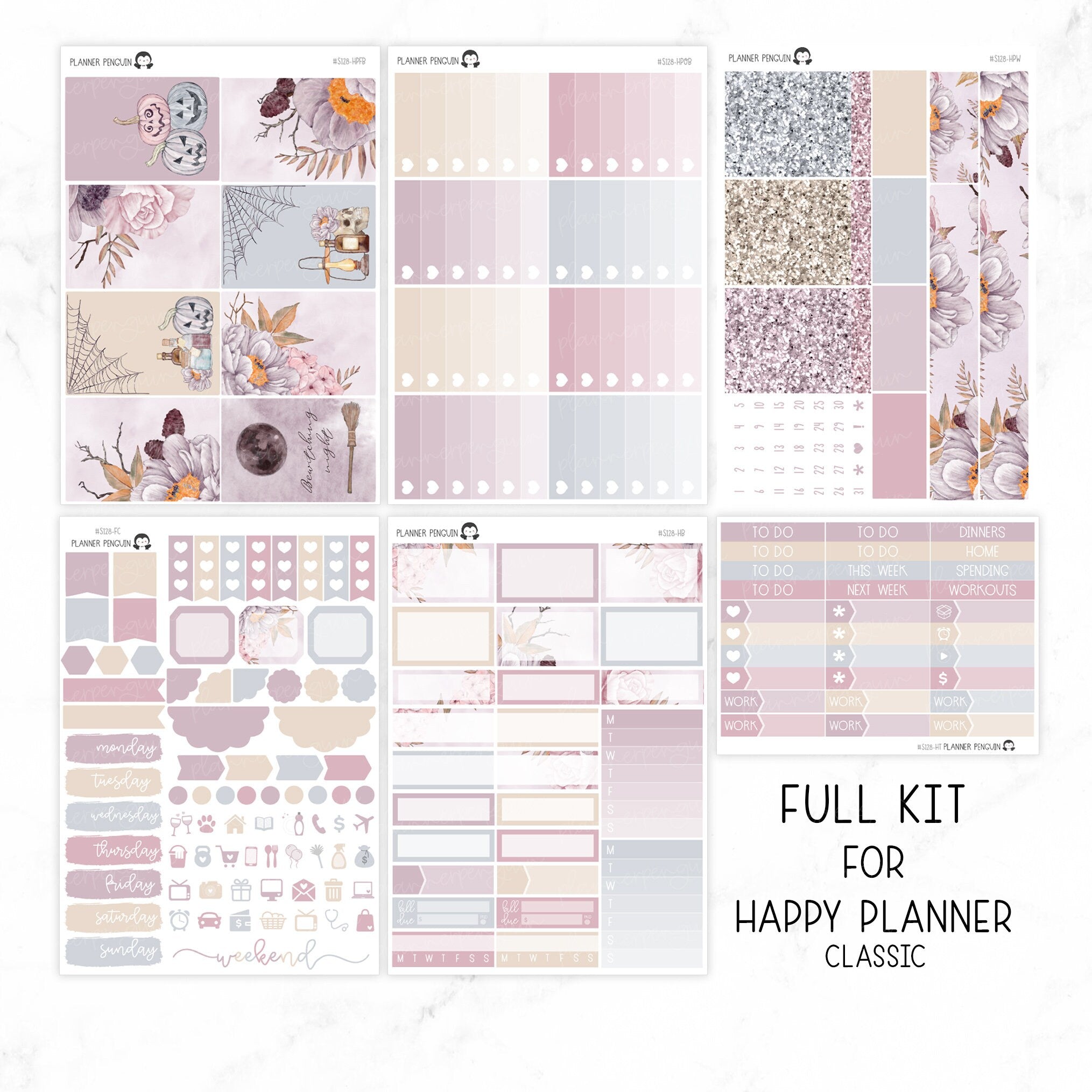 Bewitching Night Halloween Weekly Kit