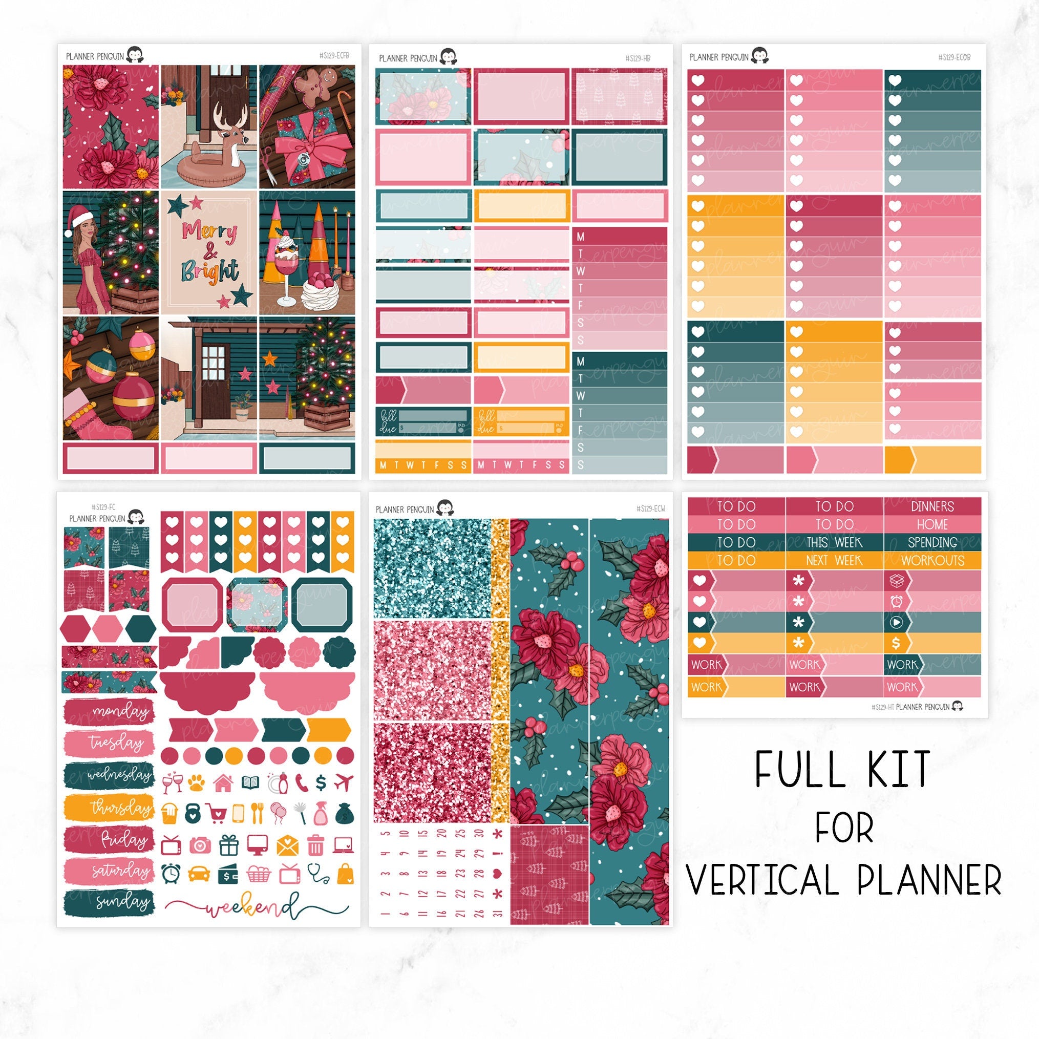 Merry & Bright Christmas Weekly Kit