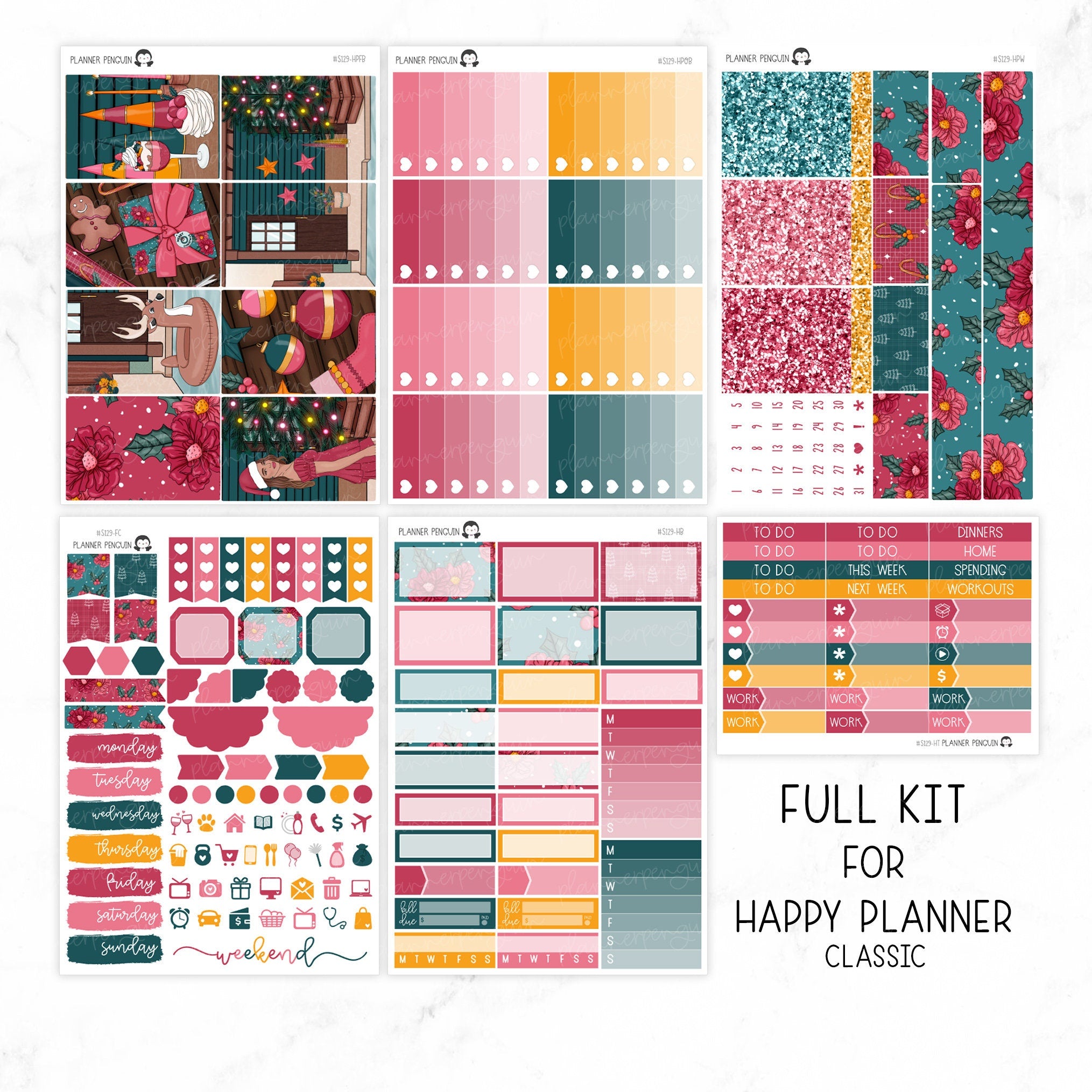 Merry & Bright Christmas Weekly Kit