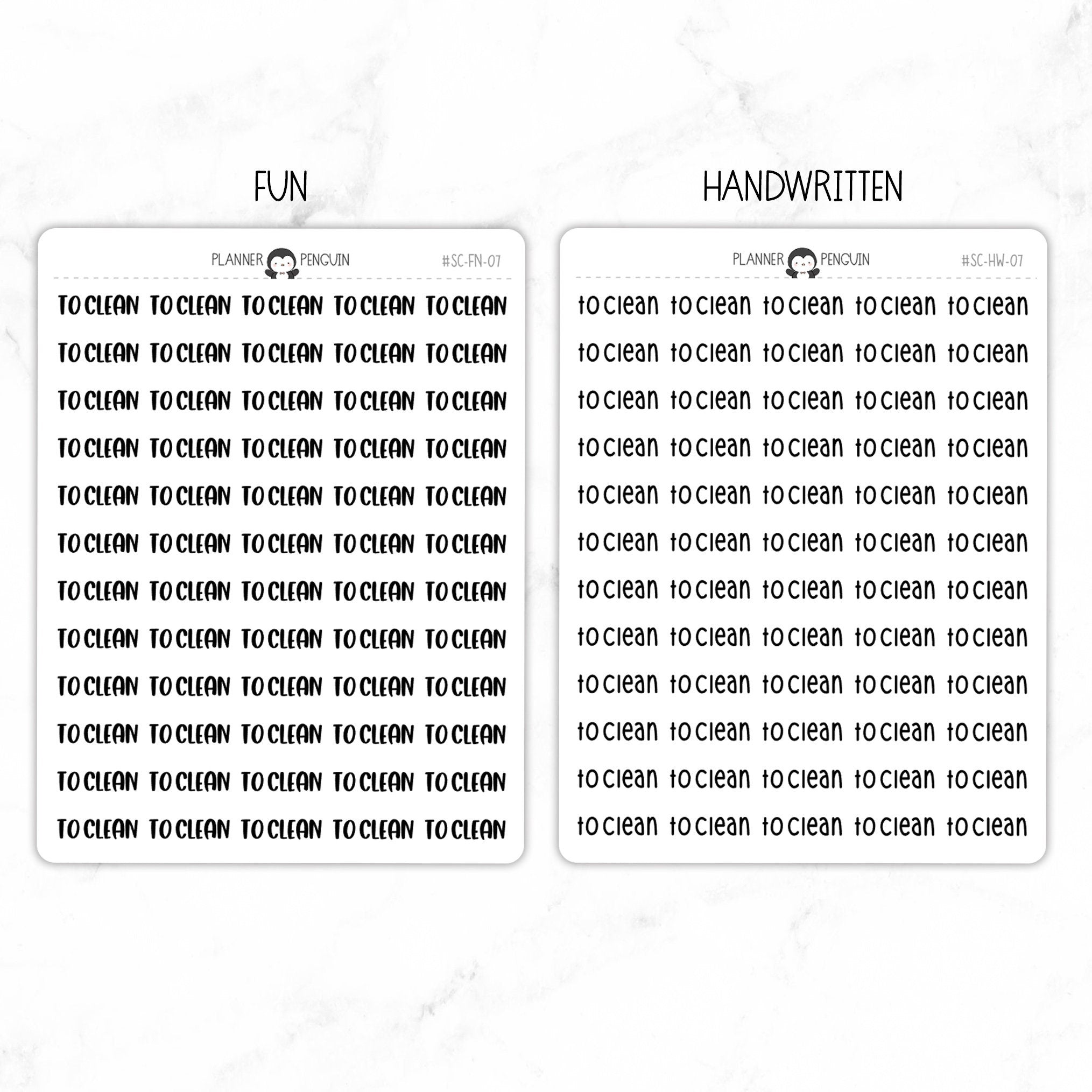 To Clean Script Stickers