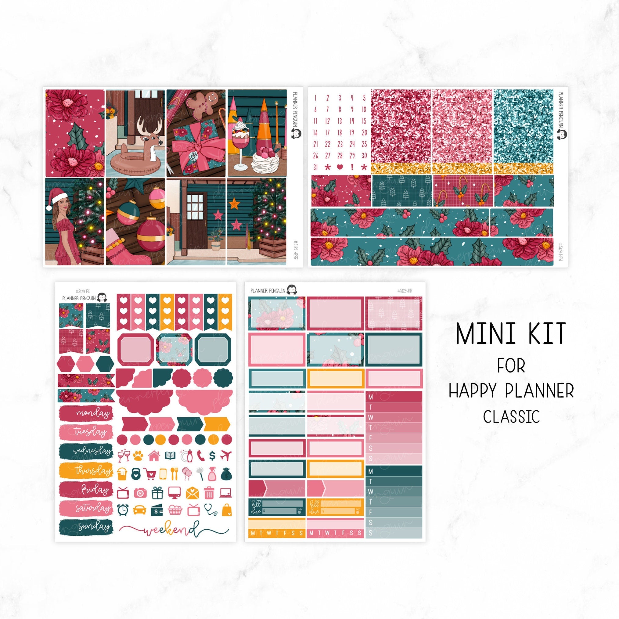 Merry & Bright Christmas Weekly Kit
