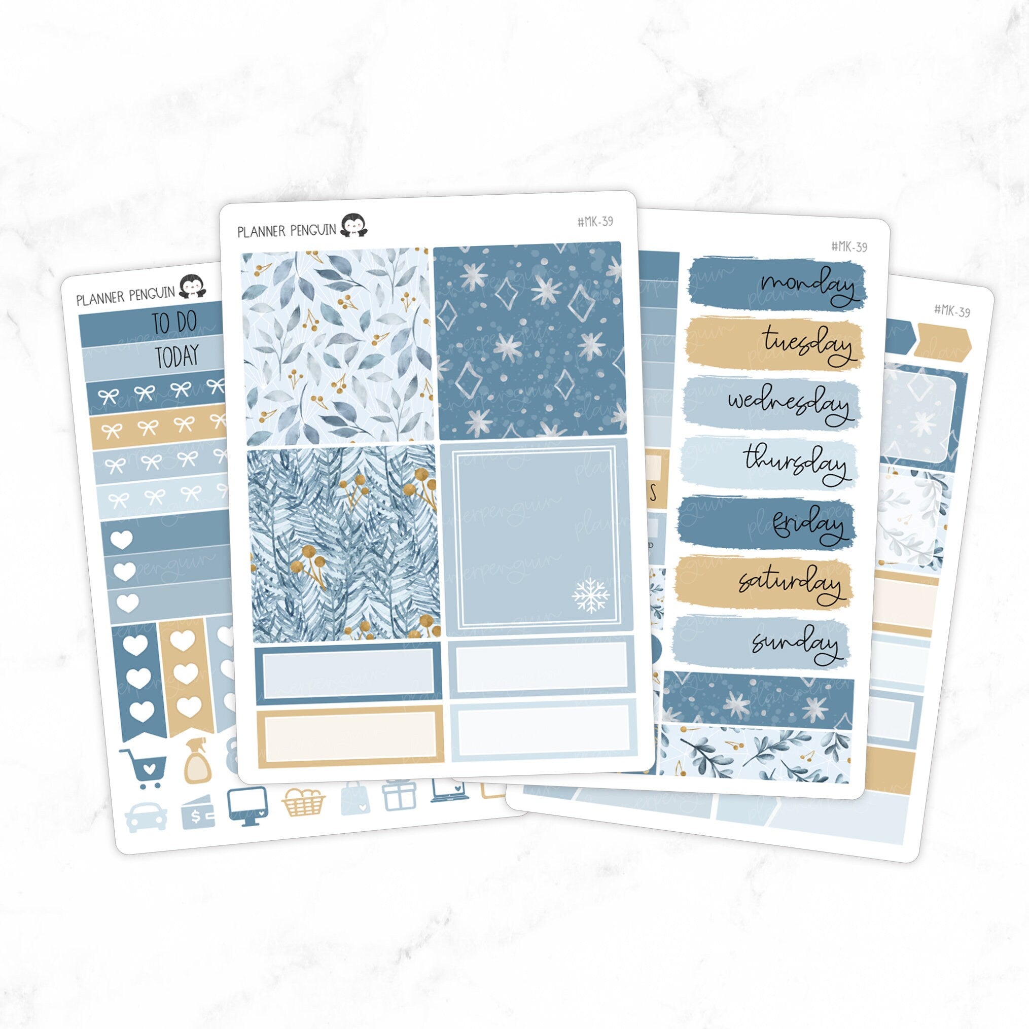 Winter Breeze Mini Weekly B6 Kit