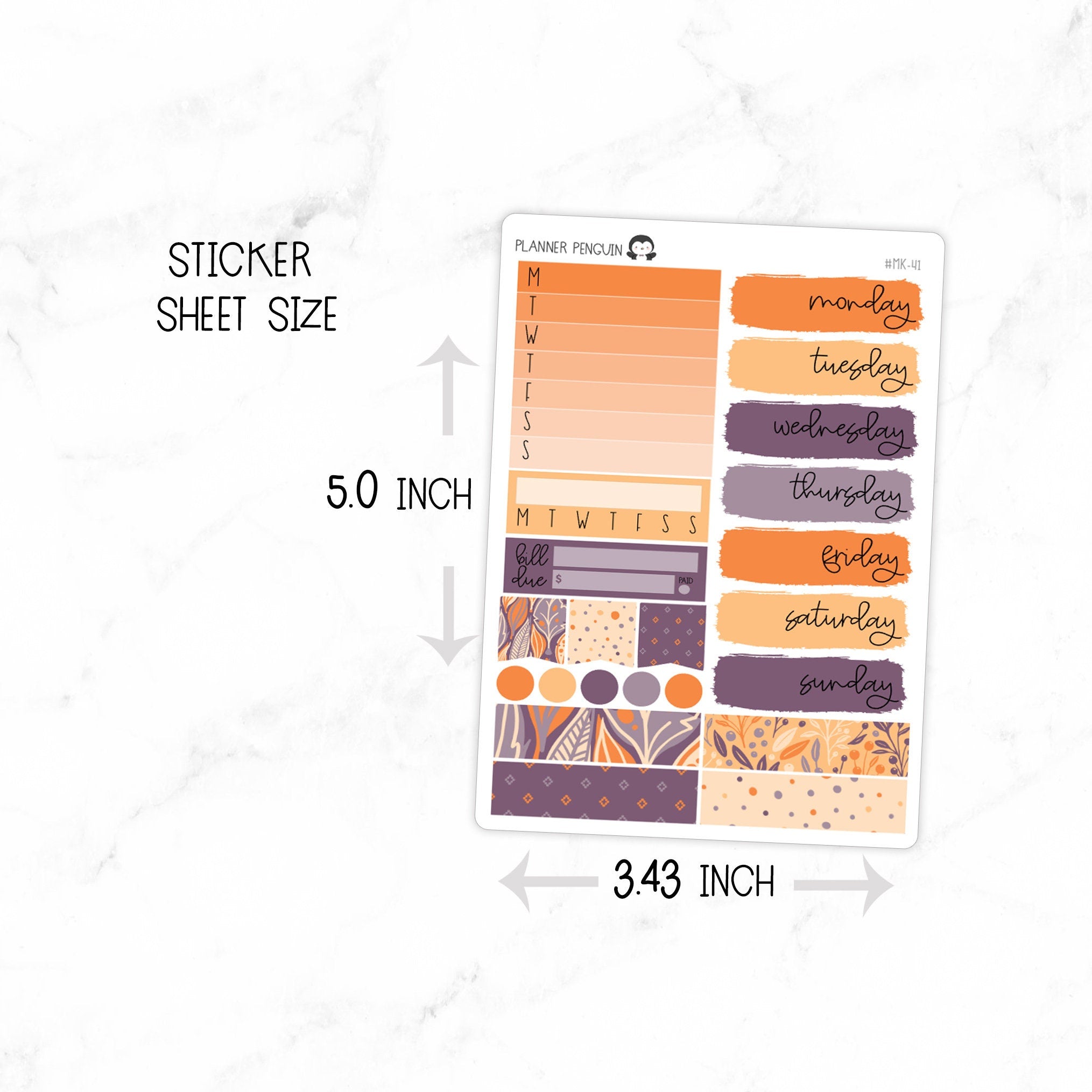 Mystic Autumn Mini Weekly B6 Kit