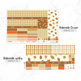 Fall Undated Hobonichi Monthly Kit