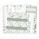 Winter Forest A5 Daily Duo Sticker Kit