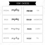 Pay day Script Stickers