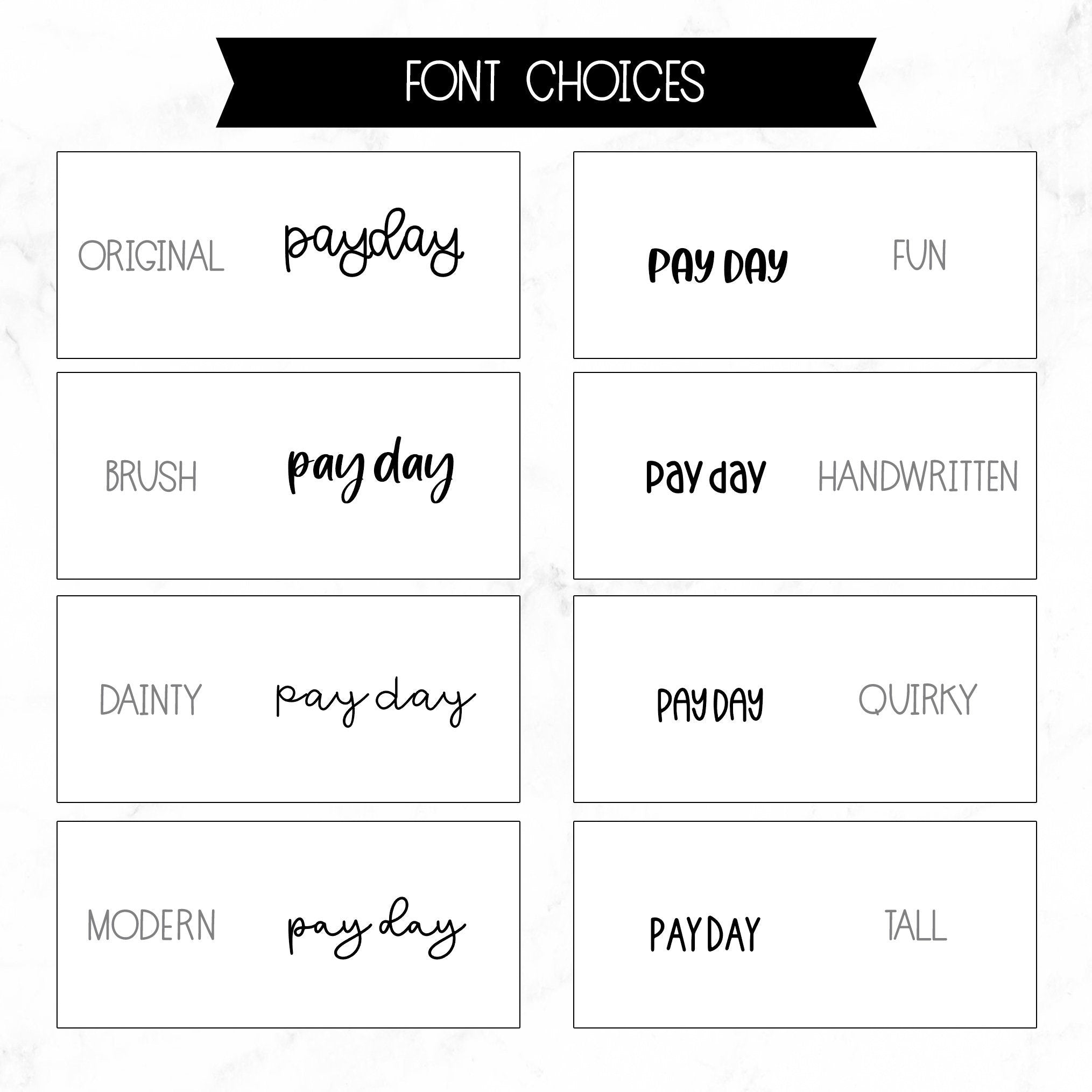 Pay day Script Stickers