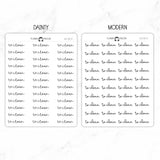 To Clean Script Stickers