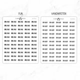 Bill Due Script Stickers