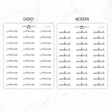 Workout Script Stickers