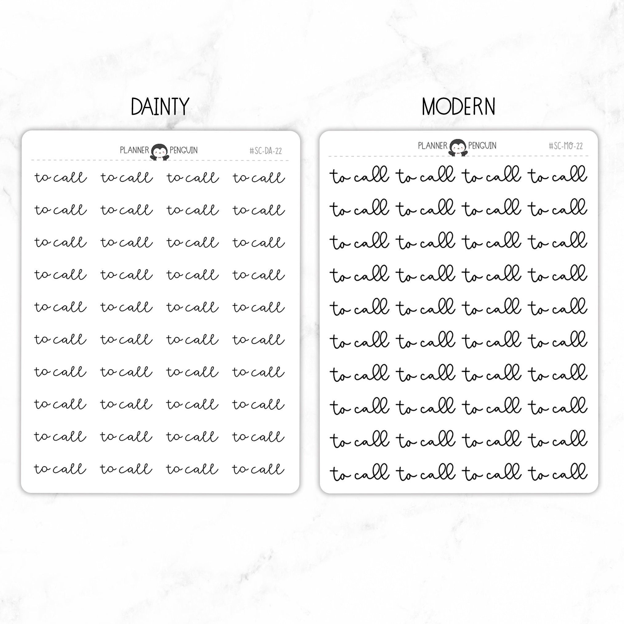To CallScript Stickers