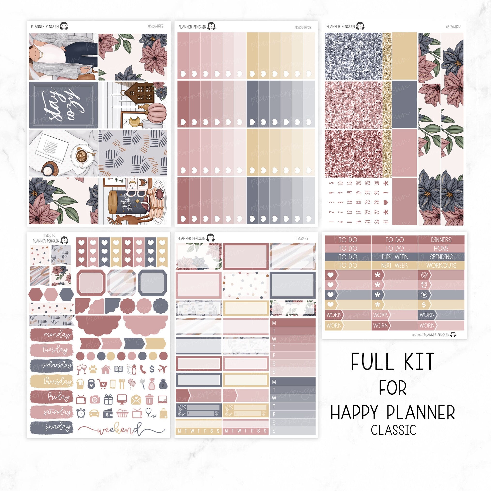 Cozy Winter Weekly Kit