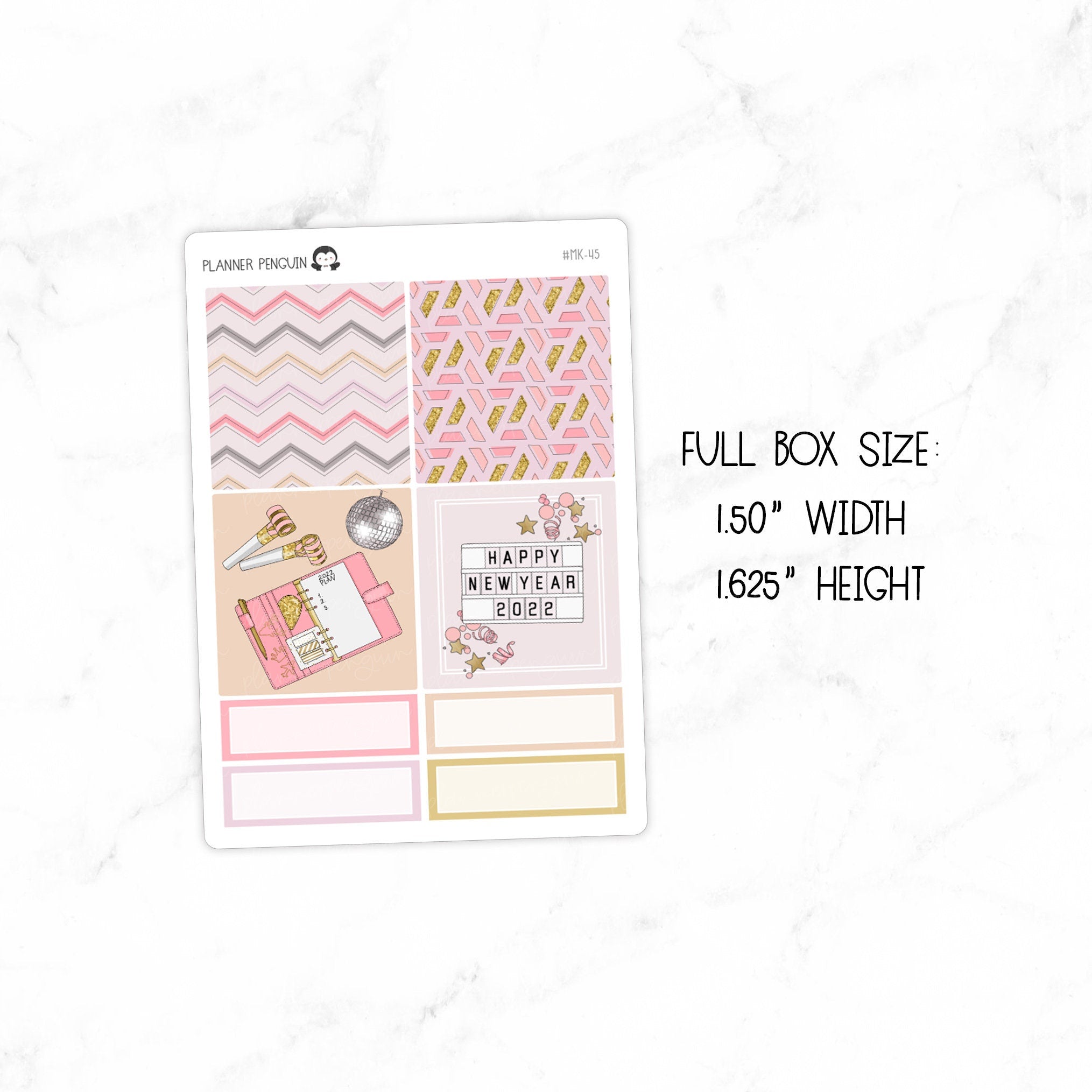 New Year Mini Weekly B6 Kit