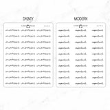 Important Script Stickers