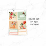 Spring Garden Mini Weekly B6 Kit