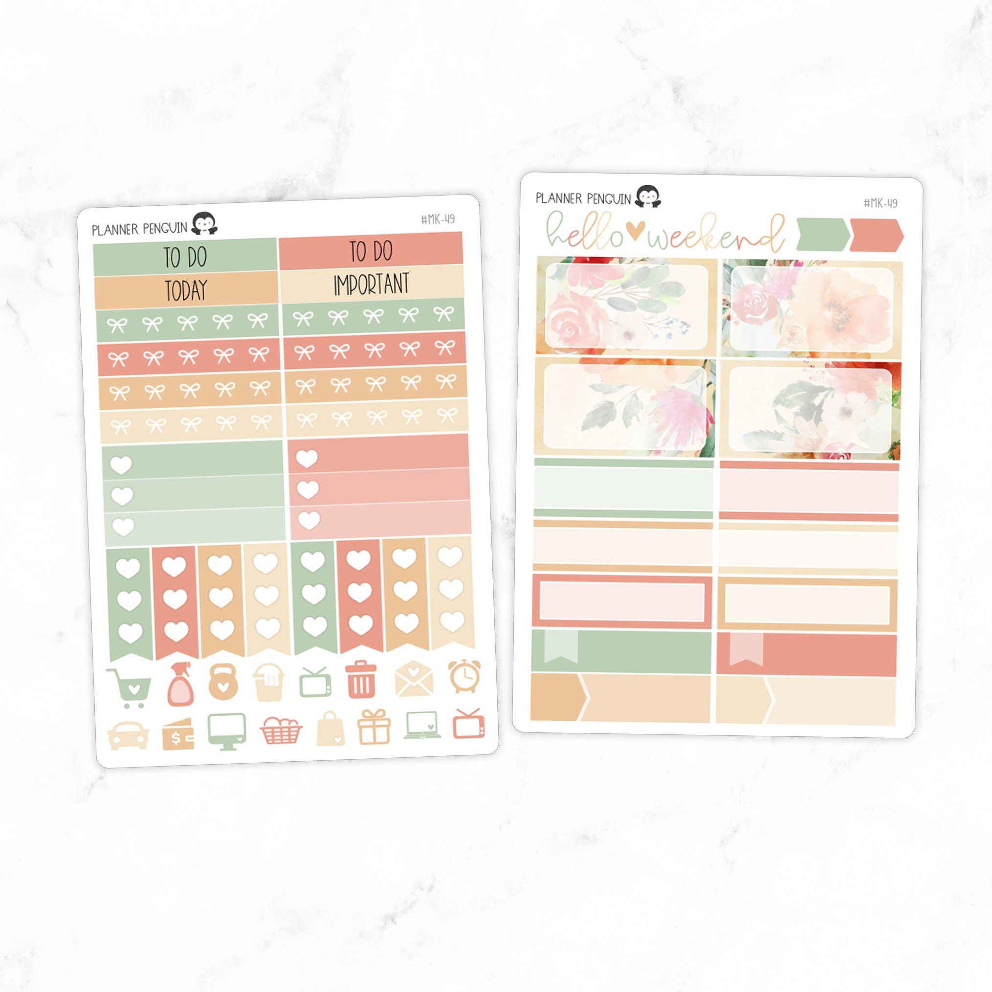 Spring Garden Mini Weekly B6 Kit