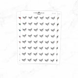 Laundry - Doodle Icon Stickers