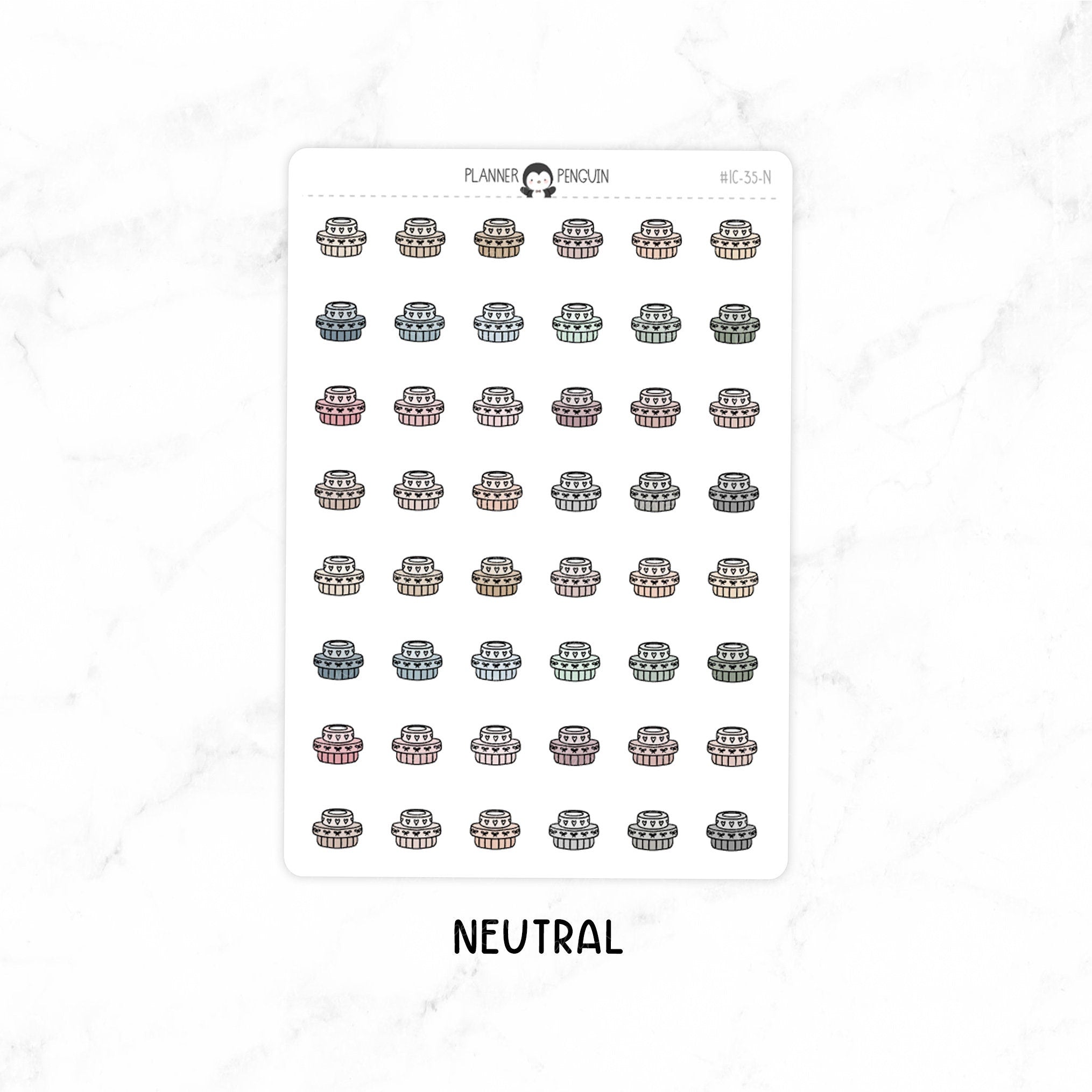 Washi Roll - Doodle Icon Stickers