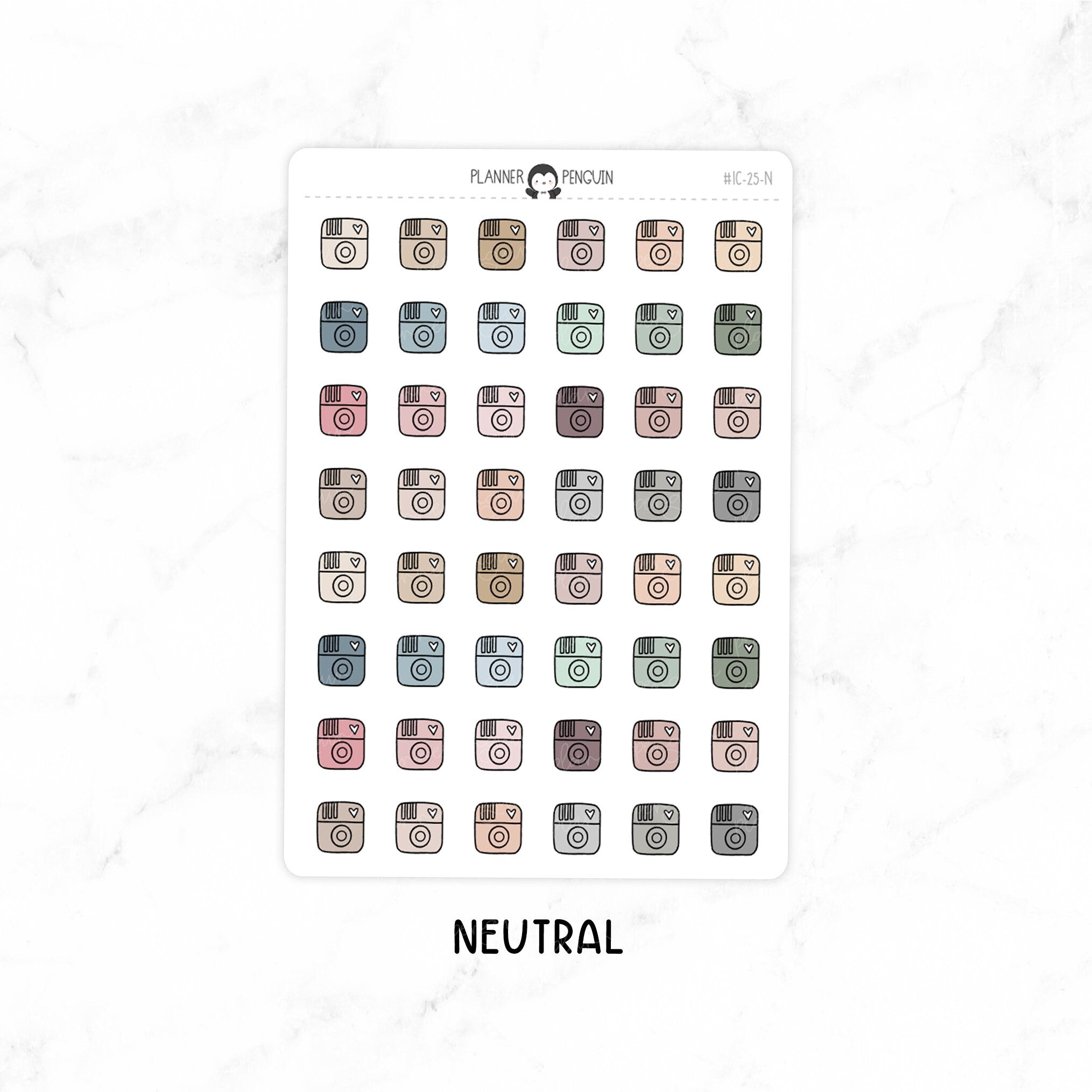 Camera - Doodle Icon Stickers