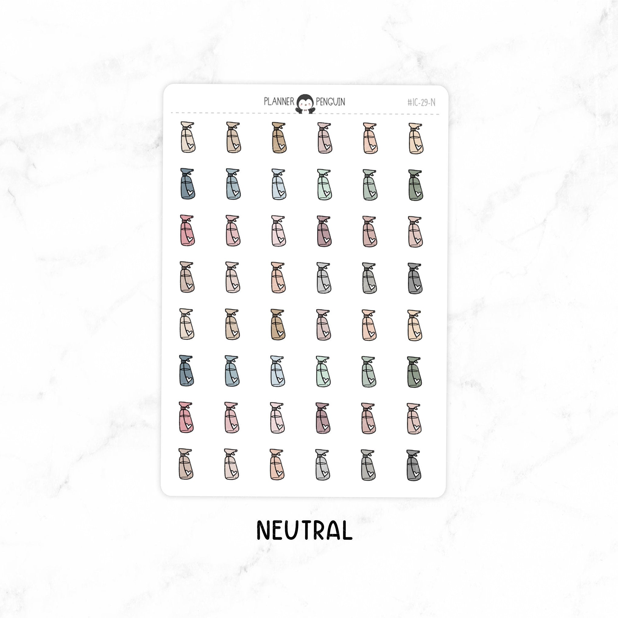 Cleaning - Doodle Icon Stickers