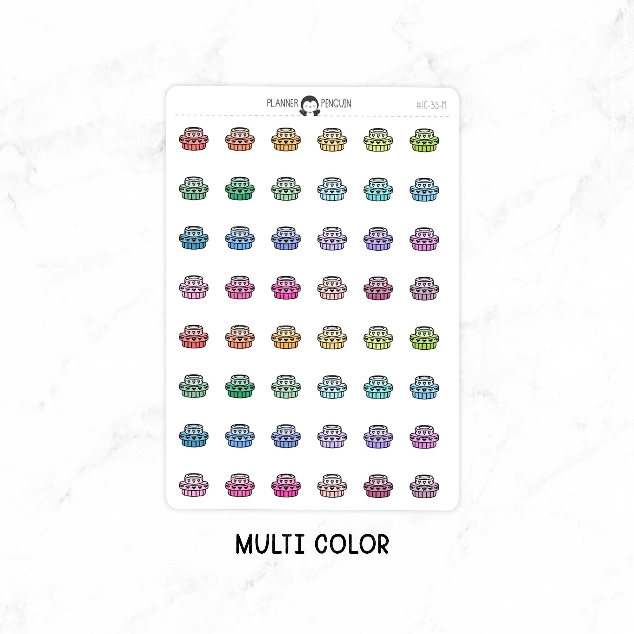 Washi Roll - Doodle Icon Stickers