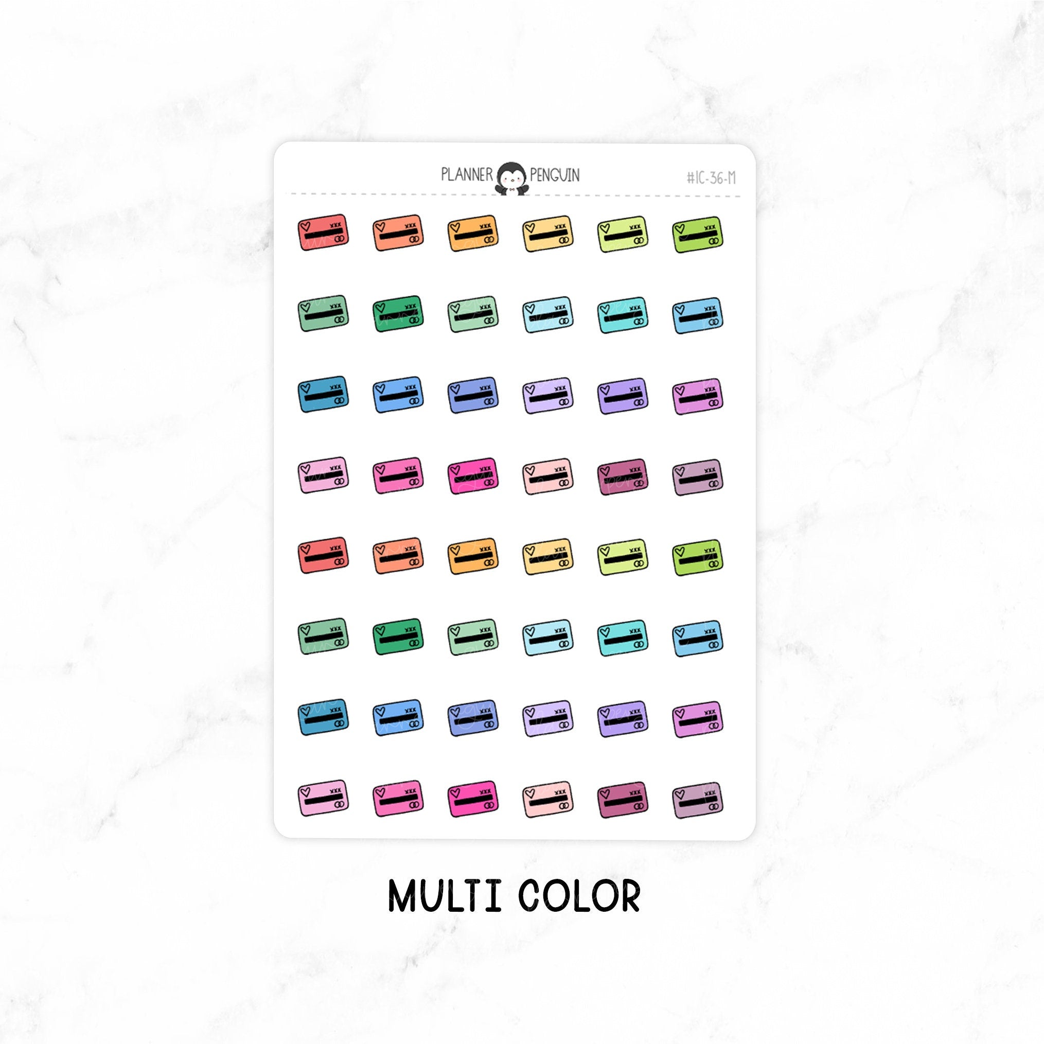 Credit Card - Doodle Icon Stickers