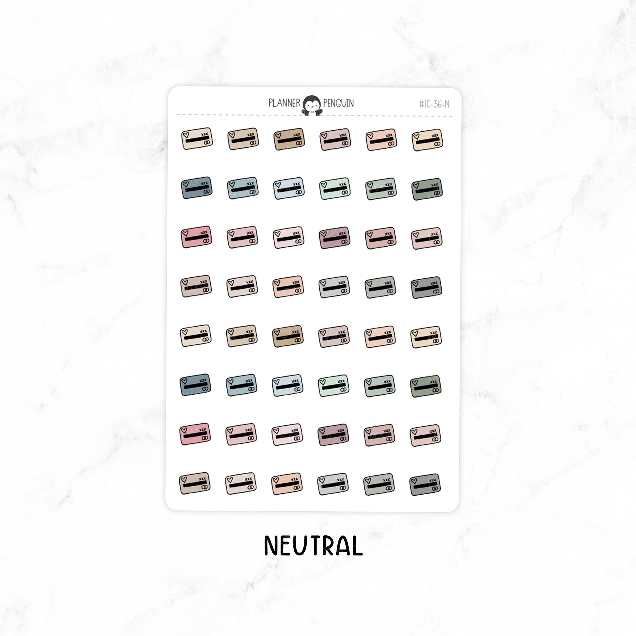 Credit Card - Doodle Icon Stickers