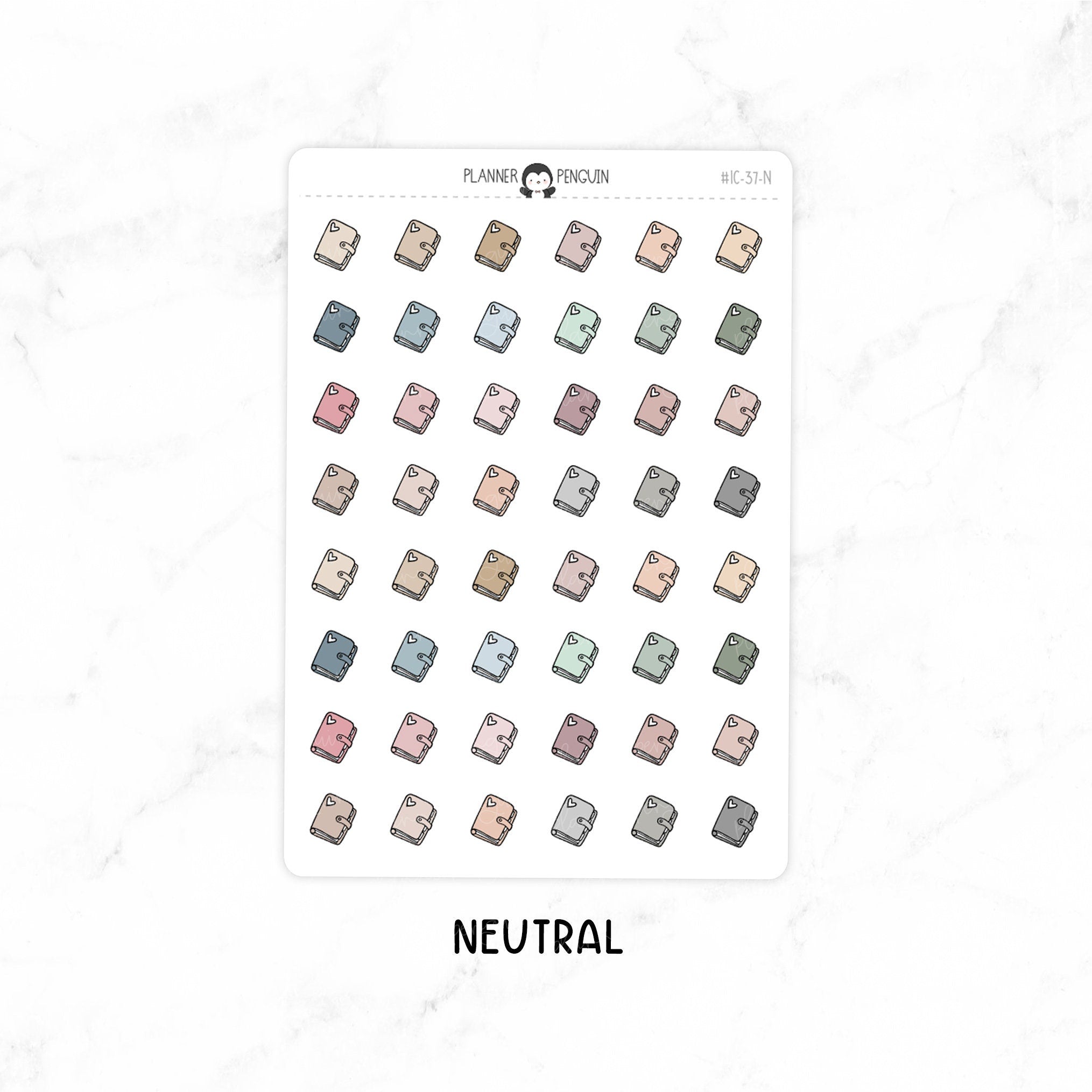 Planner - Doodle Icon Stickers