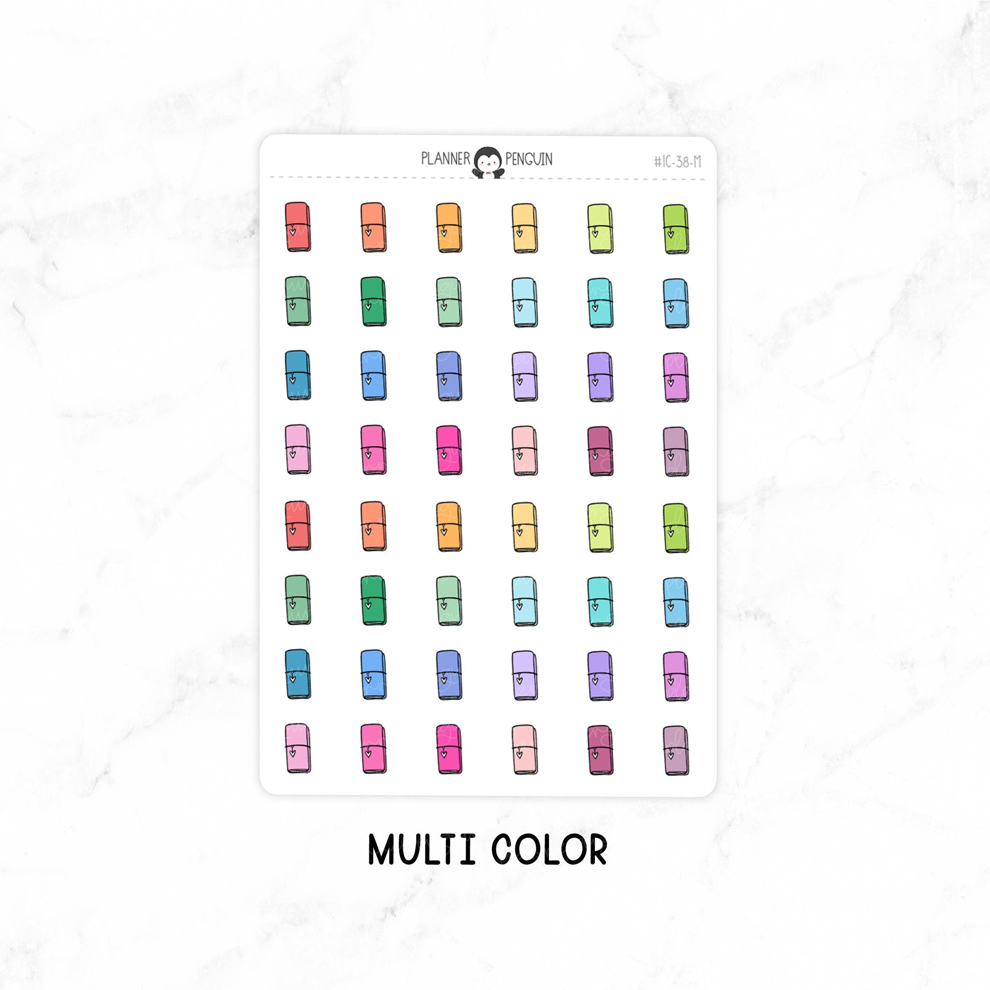TN Planner - Doodle Icon Stickers