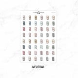 TN Planner - Doodle Icon Stickers