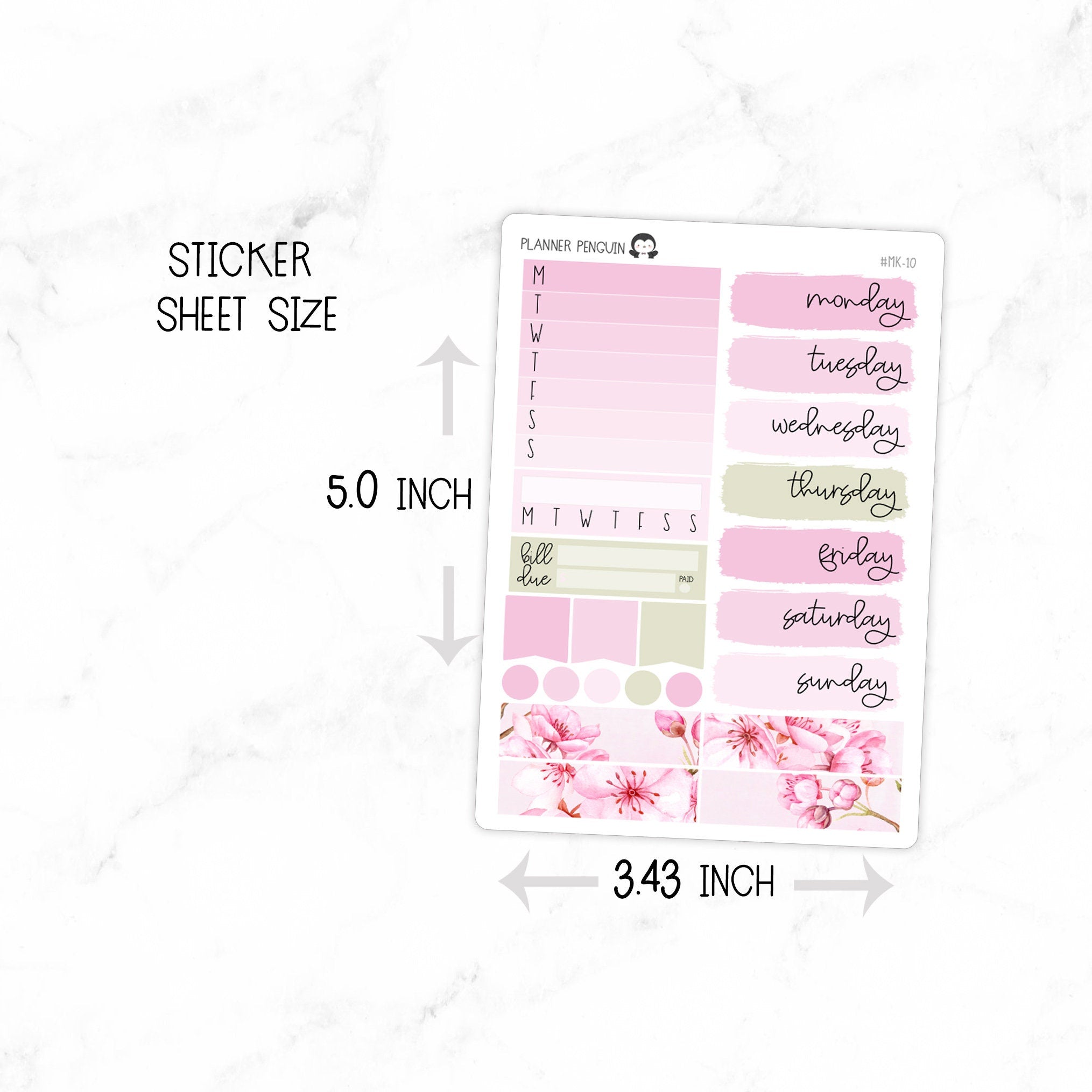 Sakura Mini Weekly B6 Kit
