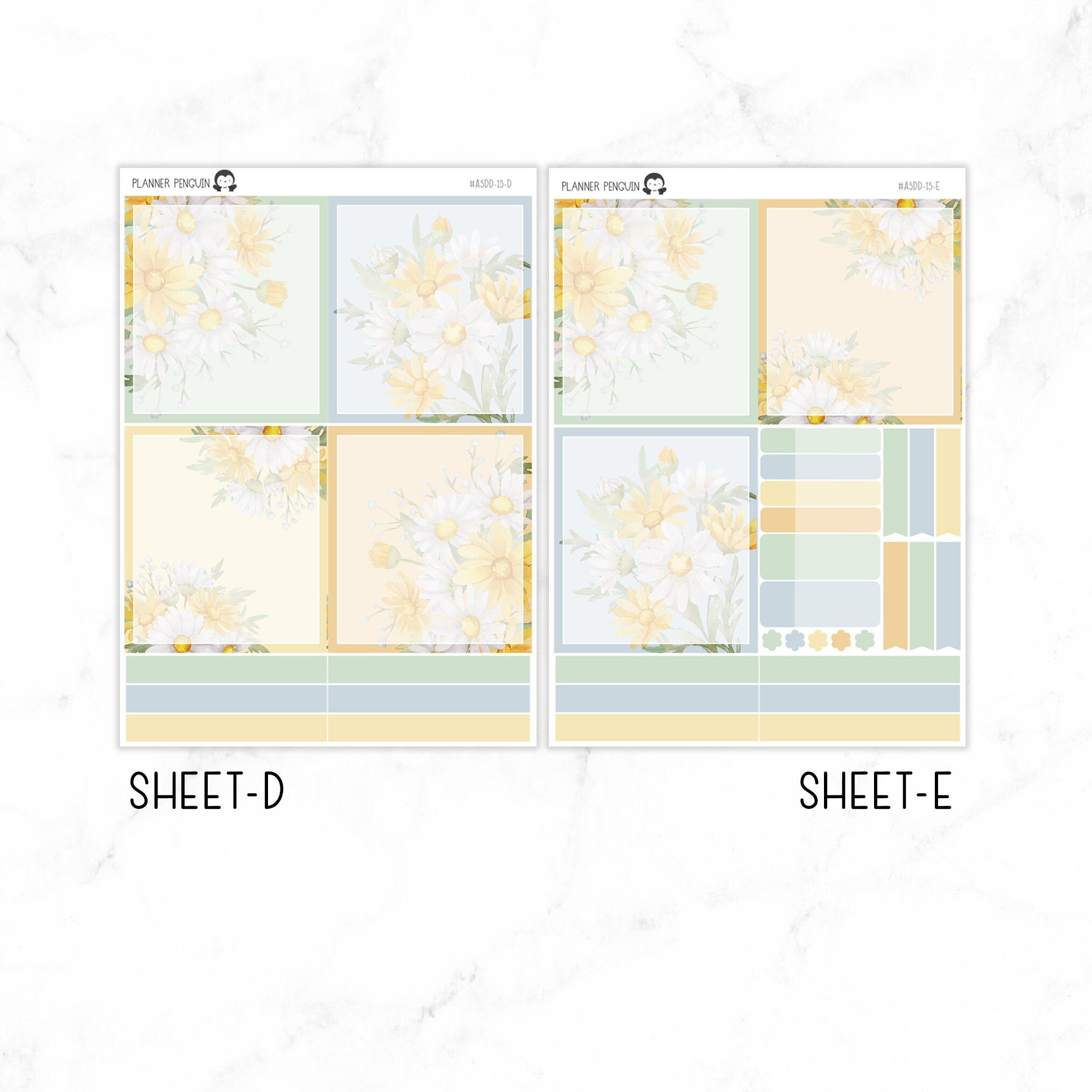 Daisy Fields A5 Daily Duo Sticker Kit