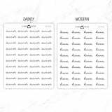 Dinner Script Stickers