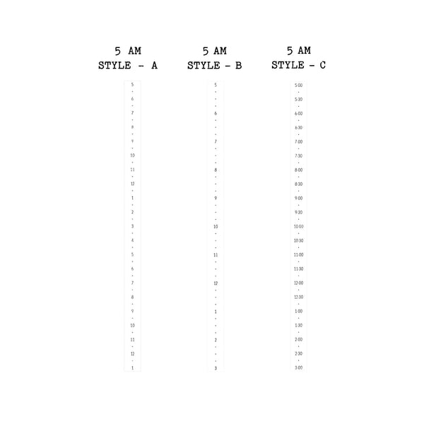 Nautical - Daily Kit - Hobonichi Cousin A5 , A6 orginial Techo // #DK-14