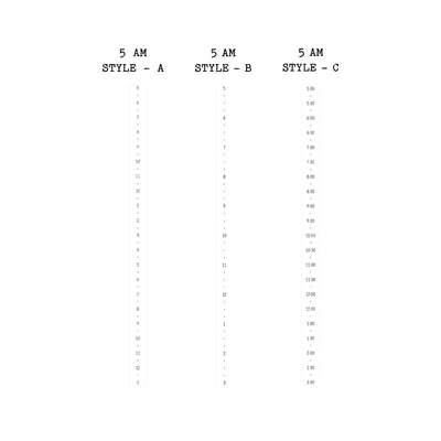 French Riviera - Daily Kit - Hobonichi Cousin A5 , A6 orginial Techo // #DK-82