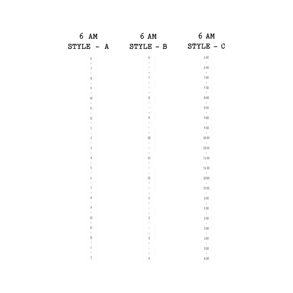 French Riviera - Daily Kit - Hobonichi Cousin A5 , A6 orginial Techo // #DK-82