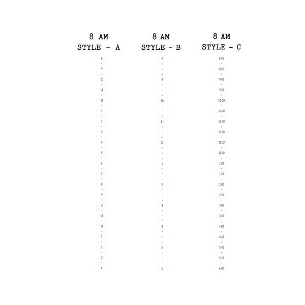 Nautical - Daily Kit - Hobonichi Cousin A5 , A6 orginial Techo // #DK-14