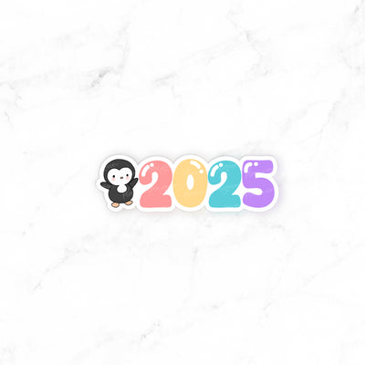 2025 Penguin Die cut stickers // #DC02