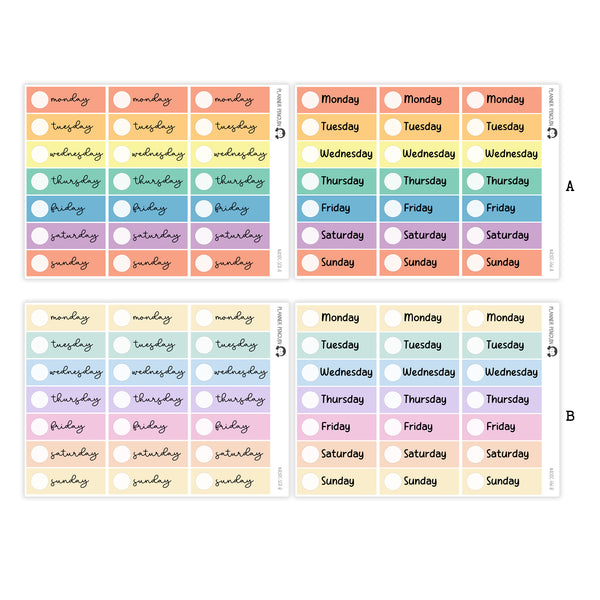 Hobonichi Cousin A5 Daily Page Date Covers  |  #A5DC-MAIN